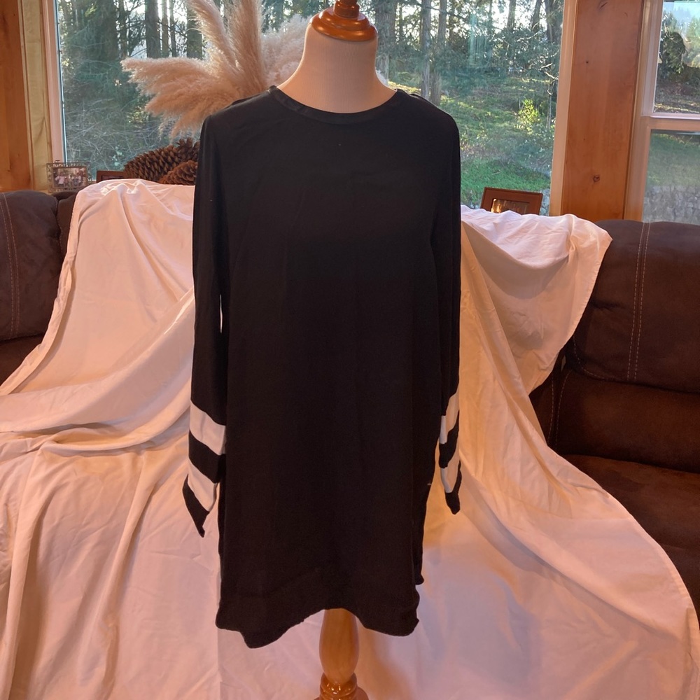 Black Stripe Dress